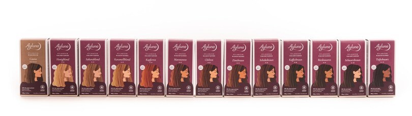 Plant-based hair dyes - Products - Ayluna natural cosmetics Plant-based hair dyes - Products - Ayluna natural cosmetics